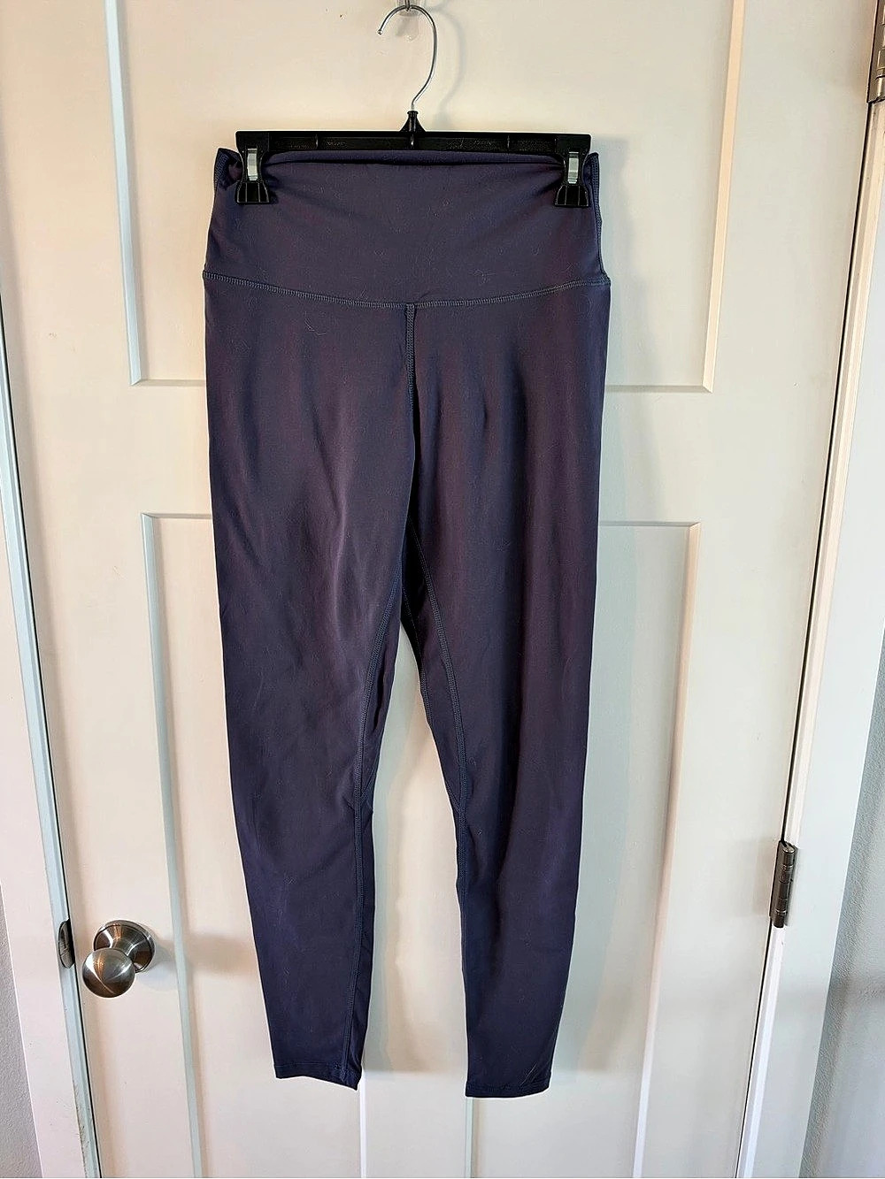 Sunzel High Waist Leggings Purple Athletic Medium